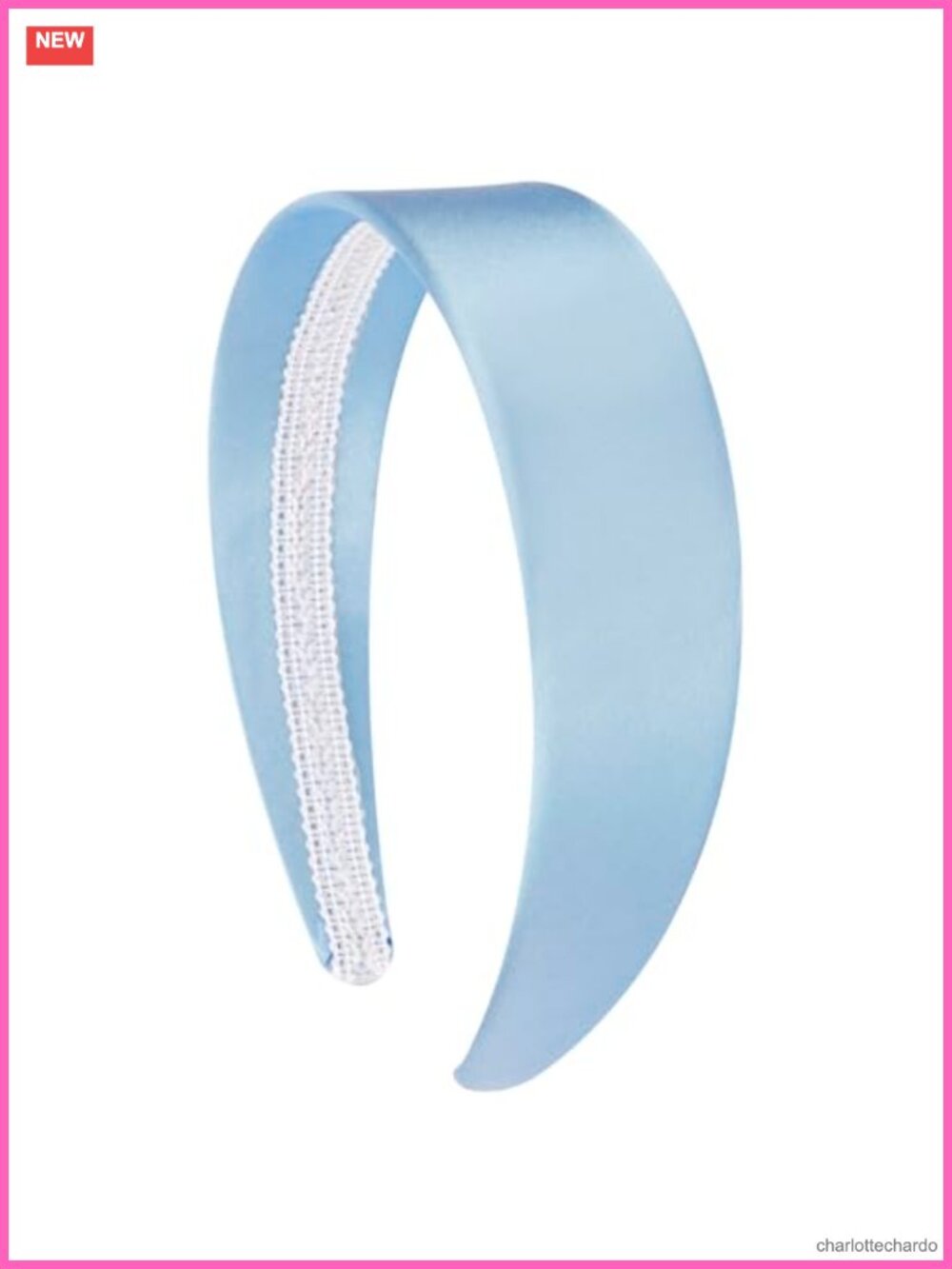 Satin Wide Headband for Women Solid Simple Hair Accessory